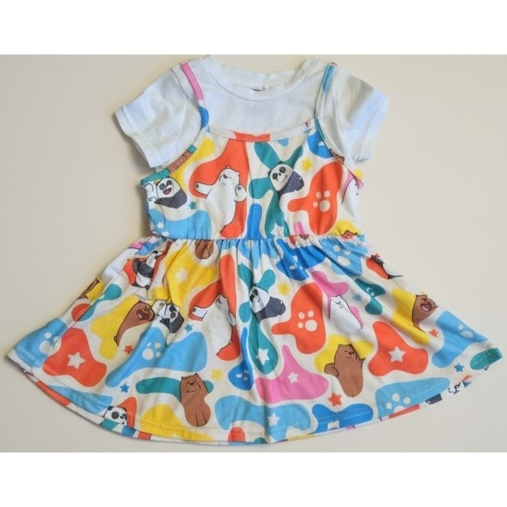 Cartoon Network Girls 6-9 Months Character Dress Colorful Baby Outfit